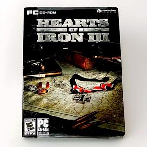Hearts of Iron 3 III (PC, 2009) CIB Complete -New Sealed, Paradox Interactive
